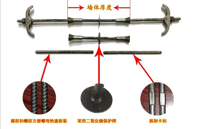 地下室外墻止水螺桿